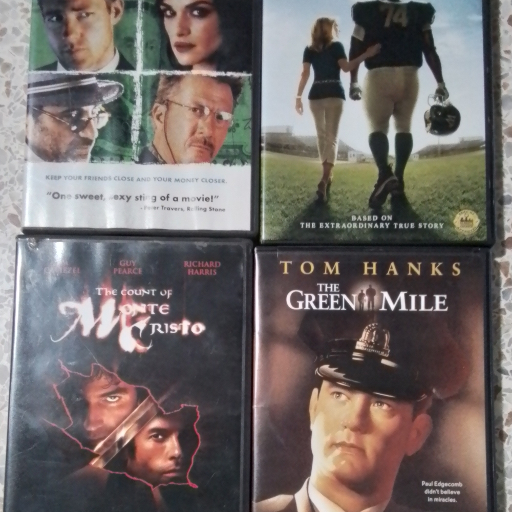 DVD Movie Collection - Set of 4